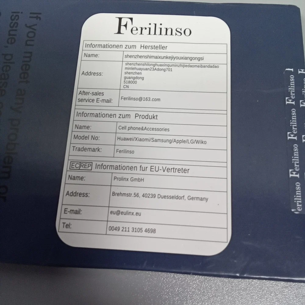 Ferilinso iPhone 11 Screen Protector Tempered Glass 6.1 In 9H Hardness 3+3‎ Pack